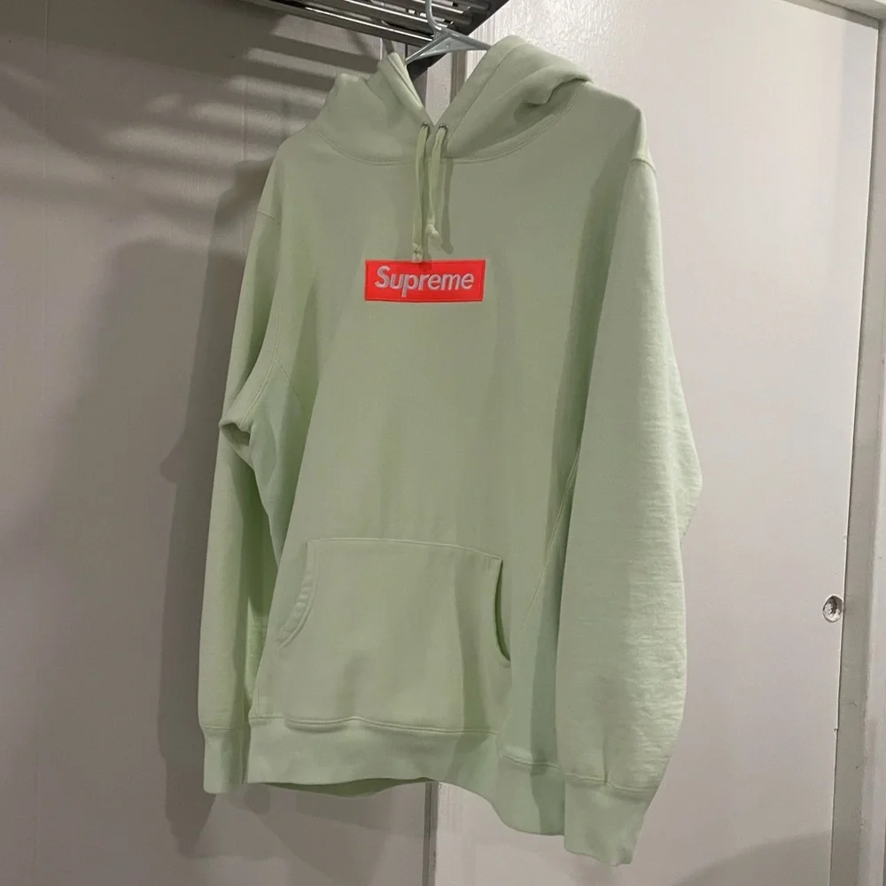 Supreme Box Logo Hooded Sweatshirt FW17 - Picture 4 of 8